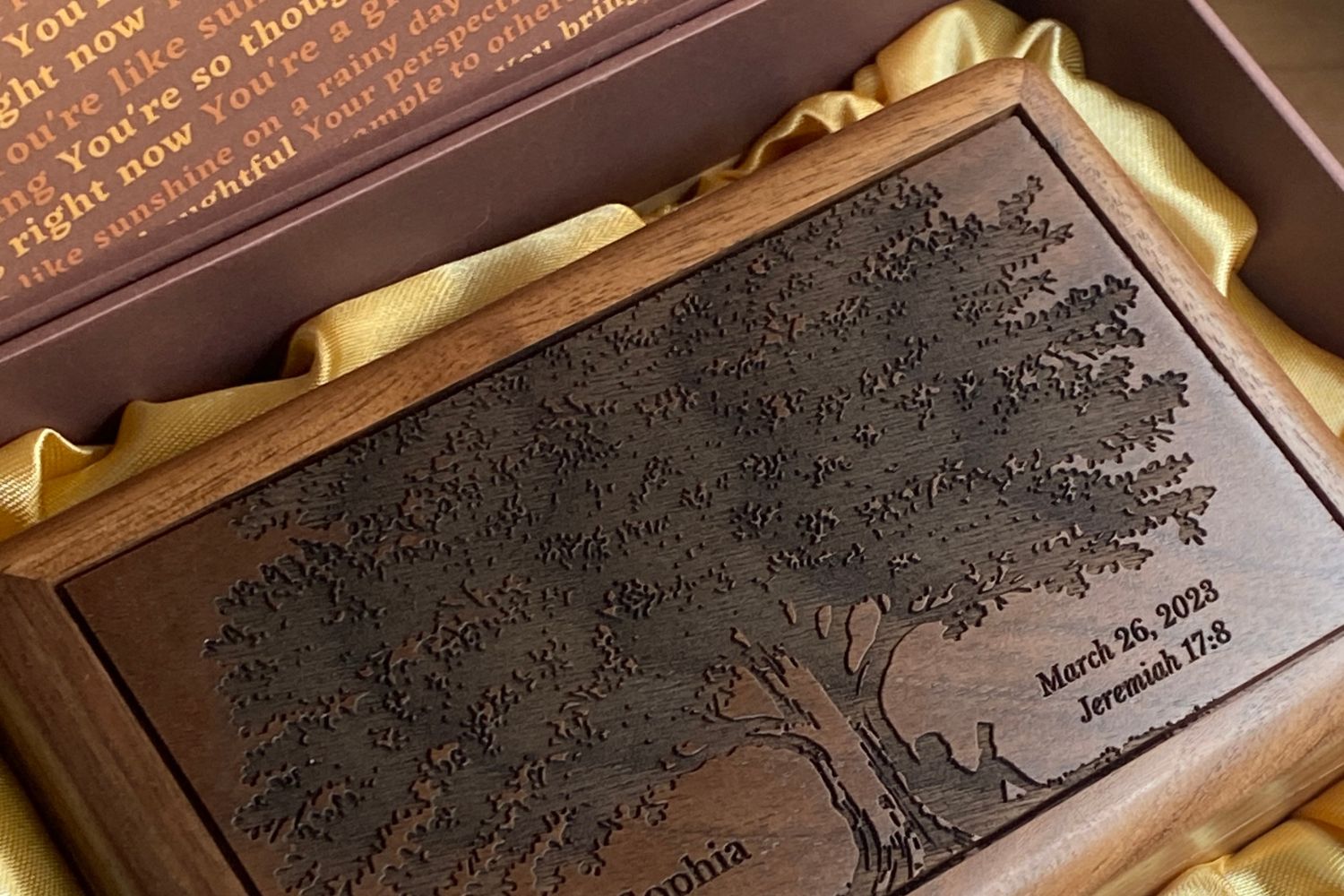 Donuma custom music box client requested custom design 3