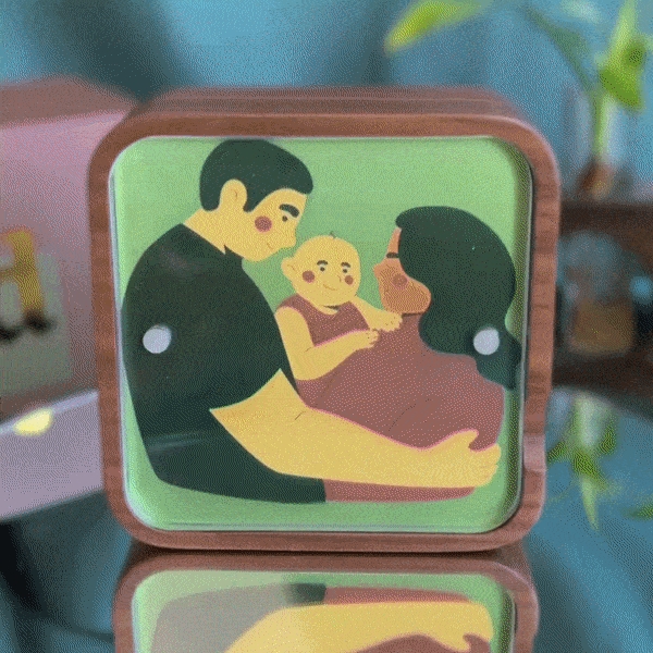 Naomi - Custom Song Music Box with Photo Frame