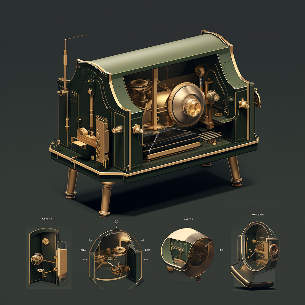When were music boxes invented?