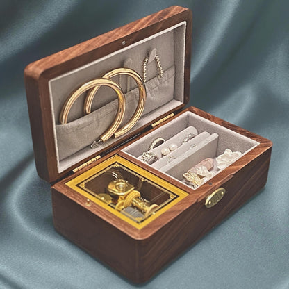 Klarota - Jewelry Music Box with Multiple Compartments for Jewelry