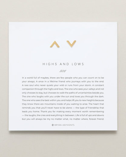 Highs & Lows Bundle: Necklace + Earring Set