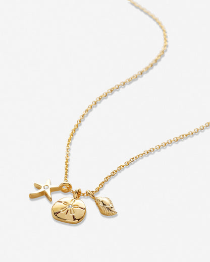 Sea Seeker & Grit Layered Necklace Set