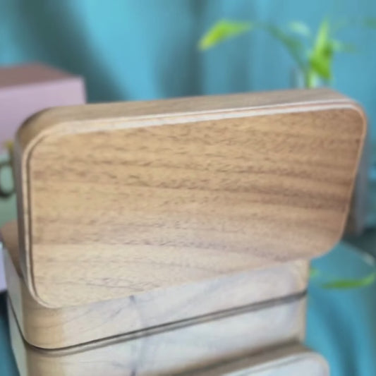 Ava - Music Box with Wedding Ring Pillow