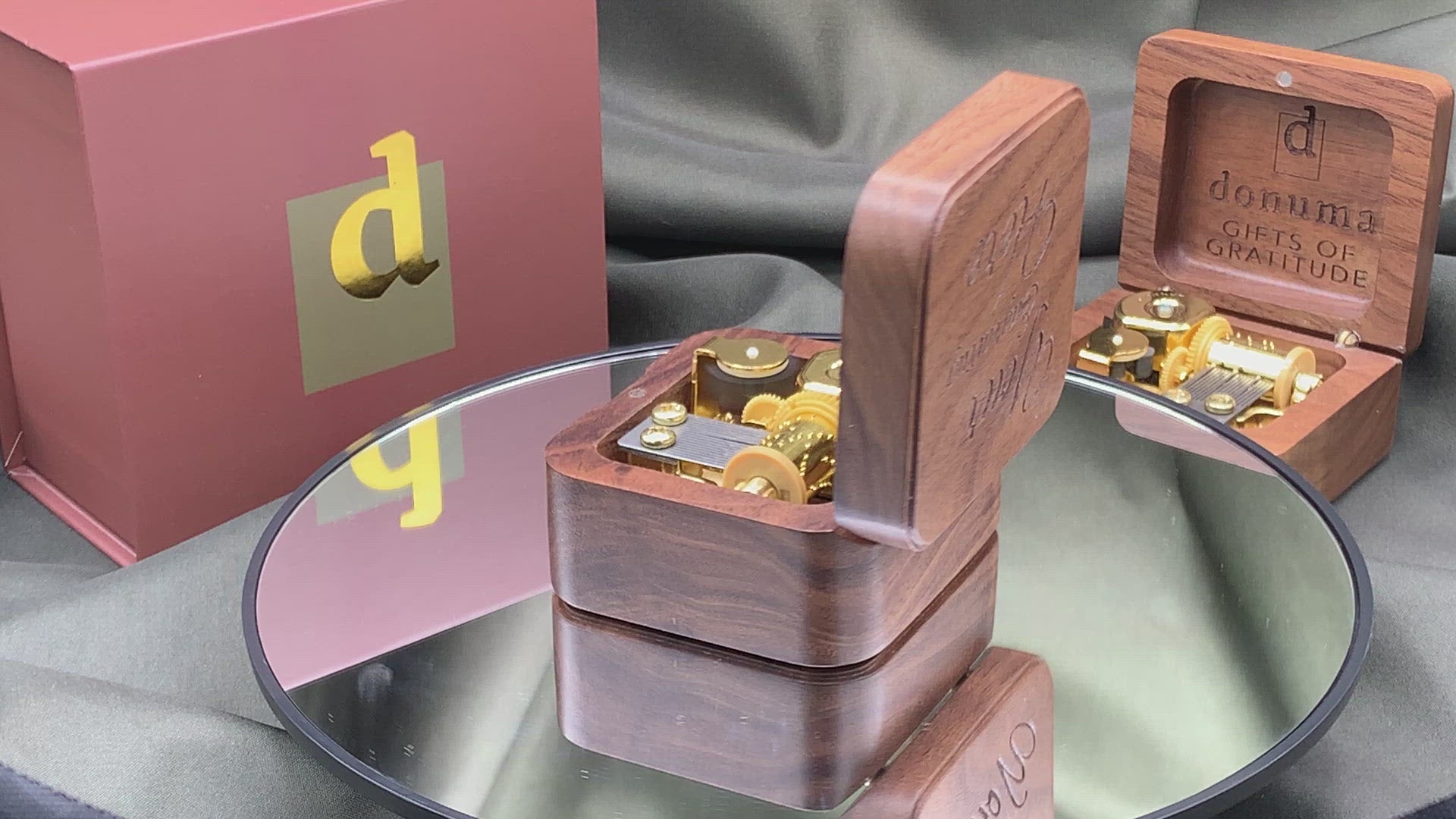 Mirra - Custom Melody Music Box Made to Order - Donuma